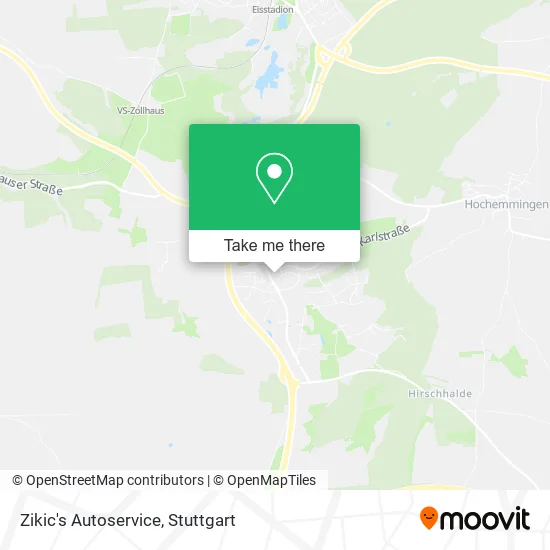 Карта Zikic's Autoservice