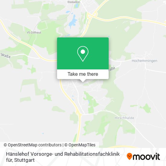 Hänslehof Vorsorge- und Rehabilitationsfachklinik für map