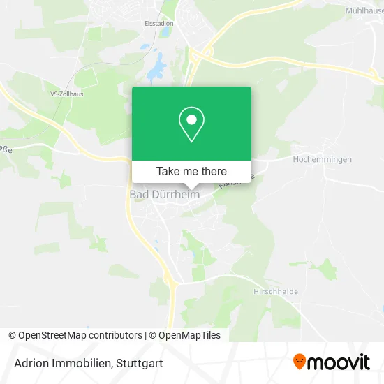 Карта Adrion Immobilien