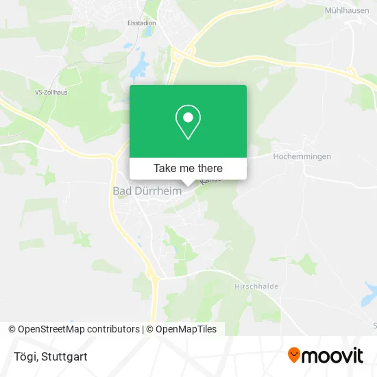 Tögi map