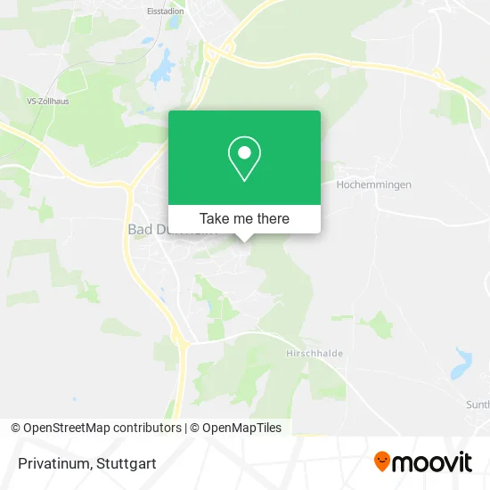 Privatinum map