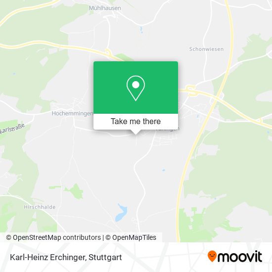 Karl-Heinz Erchinger map
