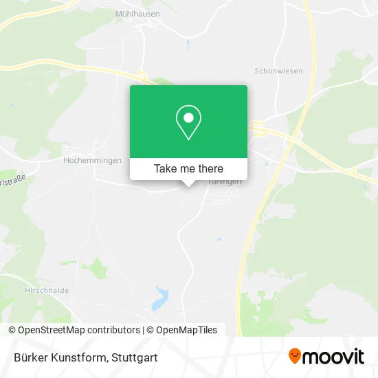 Bürker Kunstform map