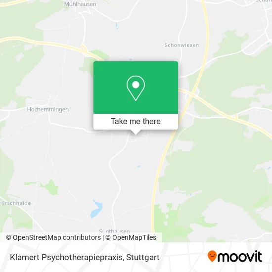Карта Klamert Psychotherapiepraxis