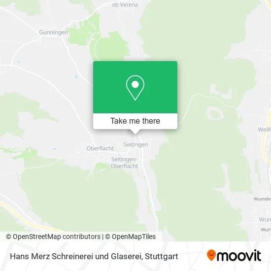 Карта Hans Merz Schreinerei und Glaserei