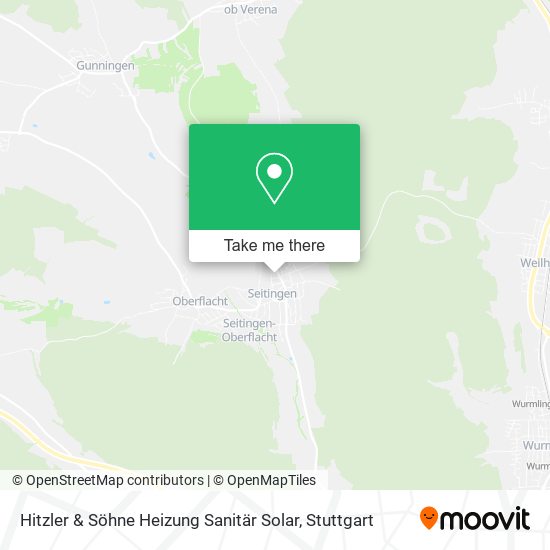 Hitzler & Söhne Heizung Sanitär Solar map