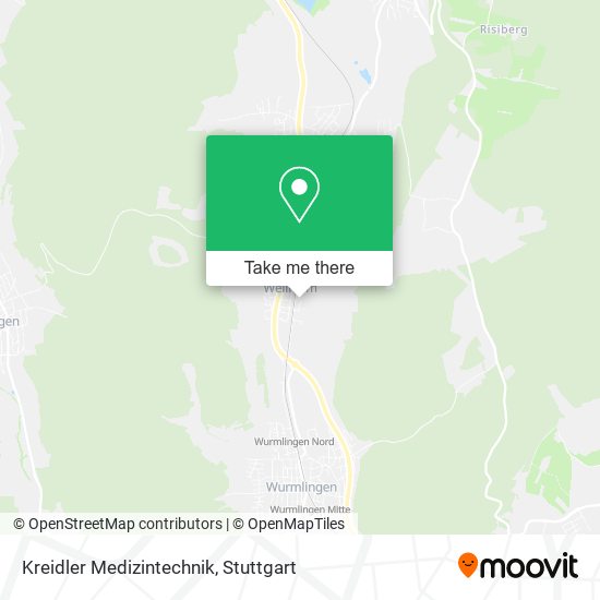Kreidler Medizintechnik map