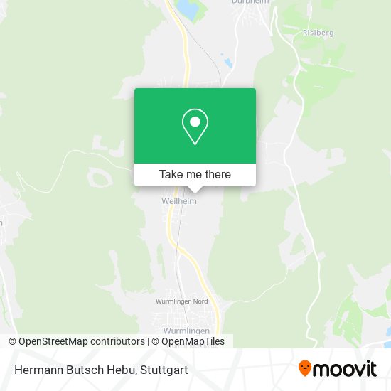 Hermann Butsch Hebu map