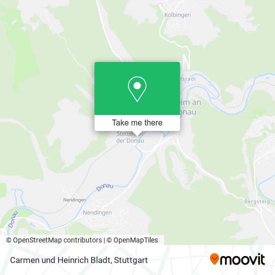 Carmen und Heinrich Bladt map