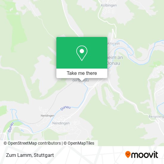 Карта Zum Lamm