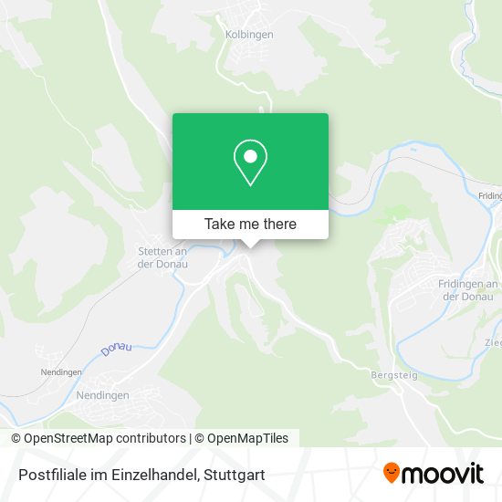 Postfiliale im Einzelhandel map