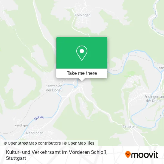 Карта Kultur- und Verkehrsamt im Vorderen Schloß