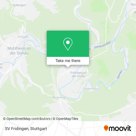 Карта SV Fridingen