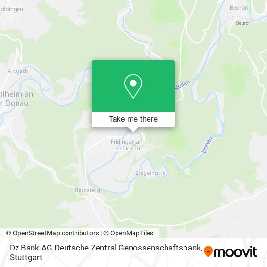 Карта Dz Bank AG Deutsche Zentral Genossenschaftsbank