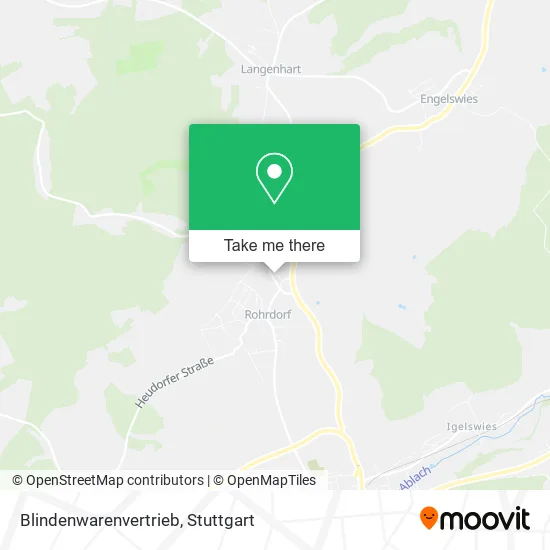 Карта Blindenwarenvertrieb