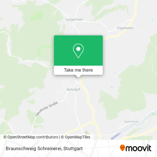 Карта Braunschweig Schreinerei