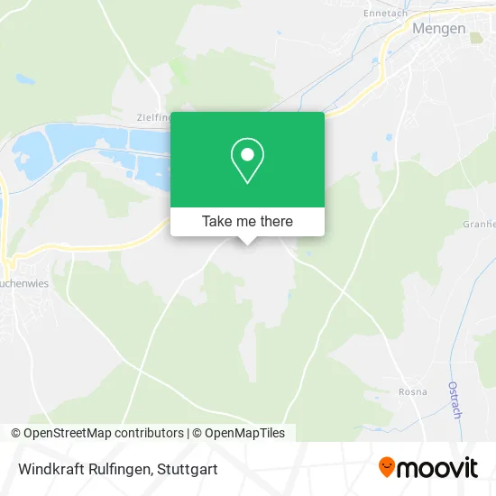 Карта Windkraft Rulfingen