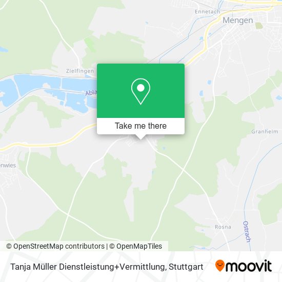 Tanja Müller Dienstleistung+Vermittlung map
