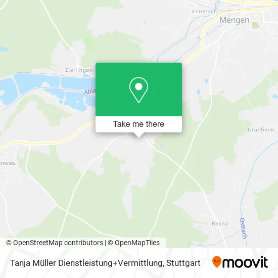 Карта Tanja Müller Dienstleistung+Vermittlung