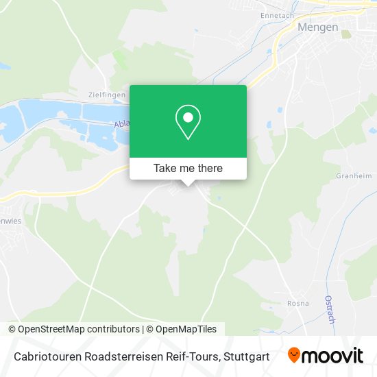 Cabriotouren Roadsterreisen Reif-Tours map