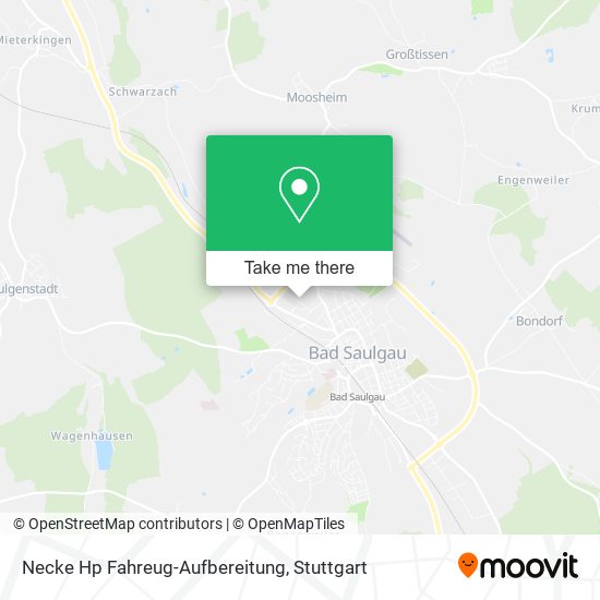 Карта Necke Hp Fahreug-Aufbereitung