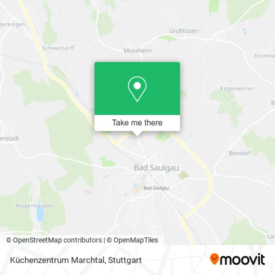 Карта Küchenzentrum Marchtal