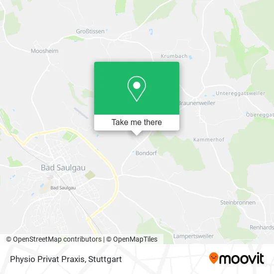Карта Physio Privat Praxis