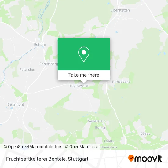 Карта Fruchtsaftkelterei Bentele