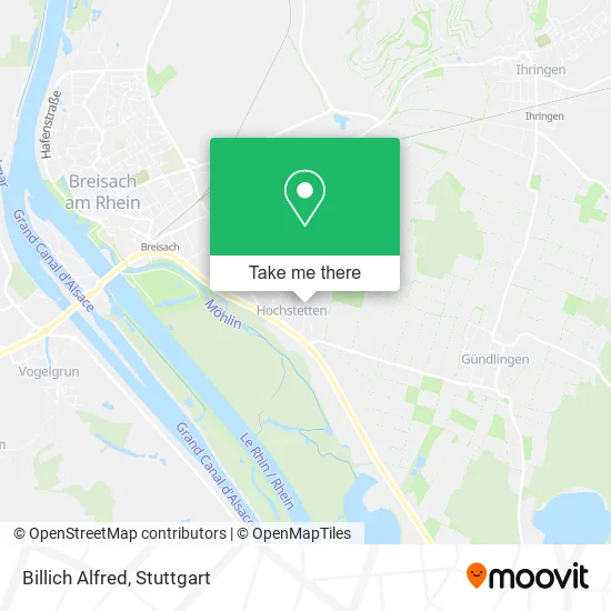 Карта Billich Alfred