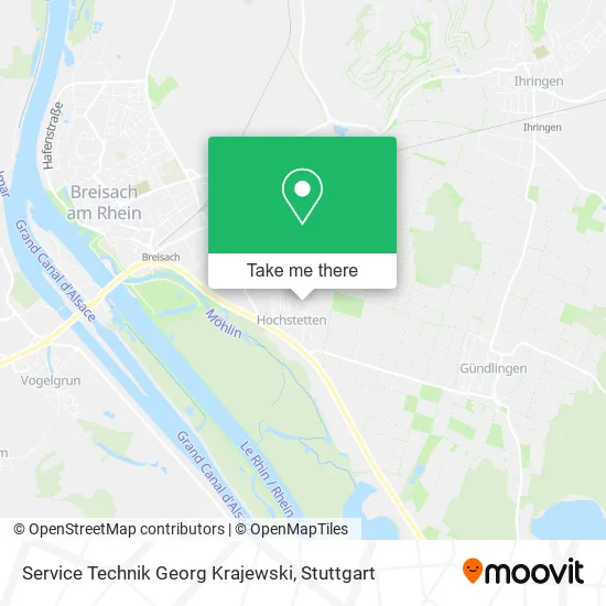 Карта Service Technik Georg Krajewski