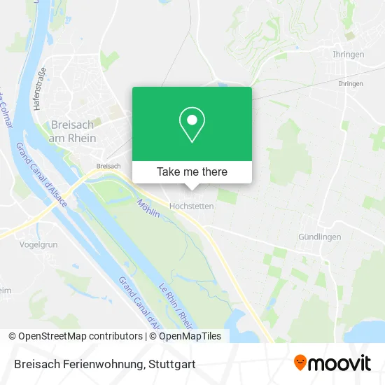 Карта Breisach Ferienwohnung