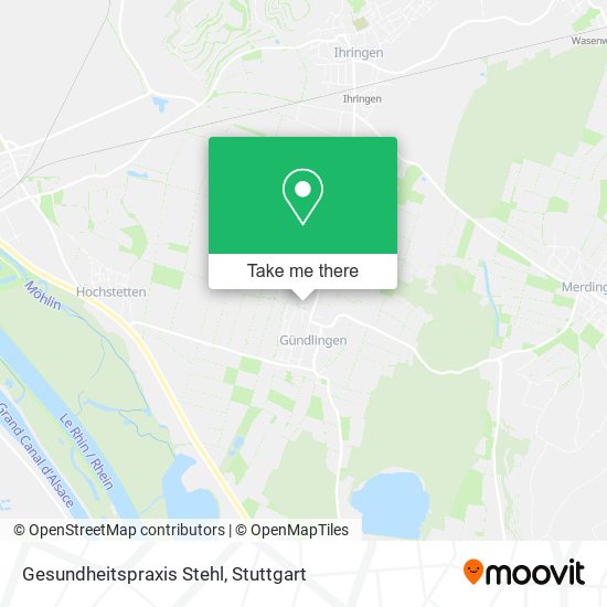 Карта Gesundheitspraxis Stehl