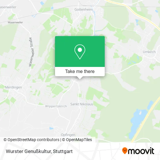 Карта Wurster Genußkultur