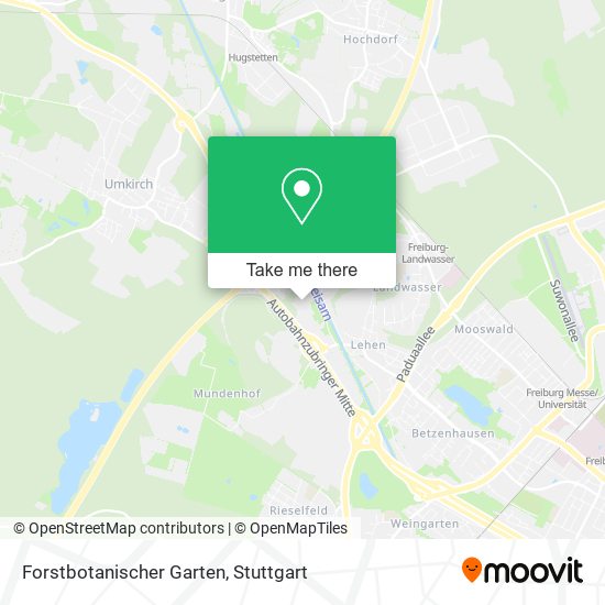 Карта Forstbotanischer Garten
