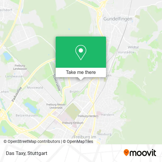 Карта Das Taxy