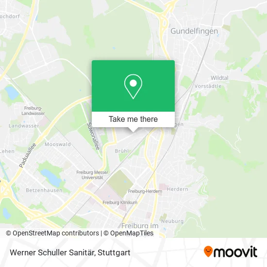 Карта Werner Schuller Sanitär