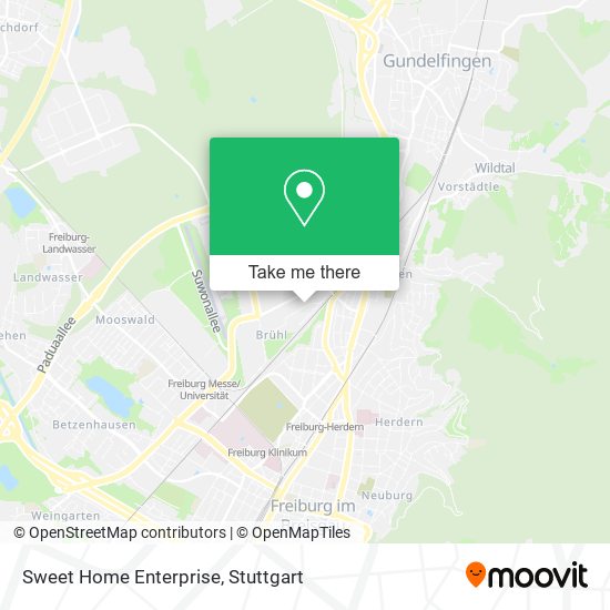 Sweet Home Enterprise map