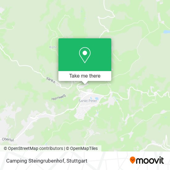 Camping Steingrubenhof map