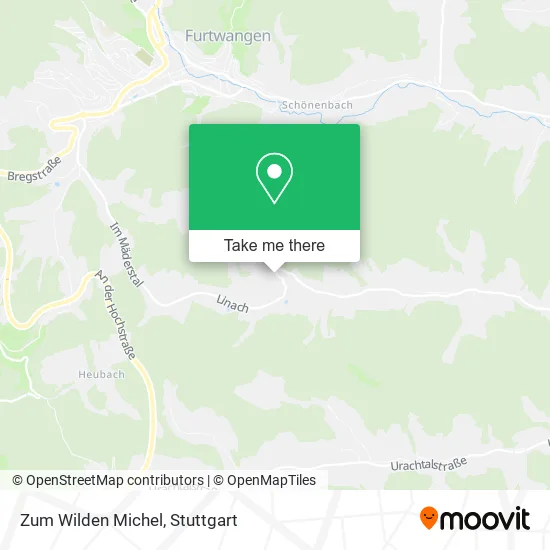 Карта Zum Wilden Michel