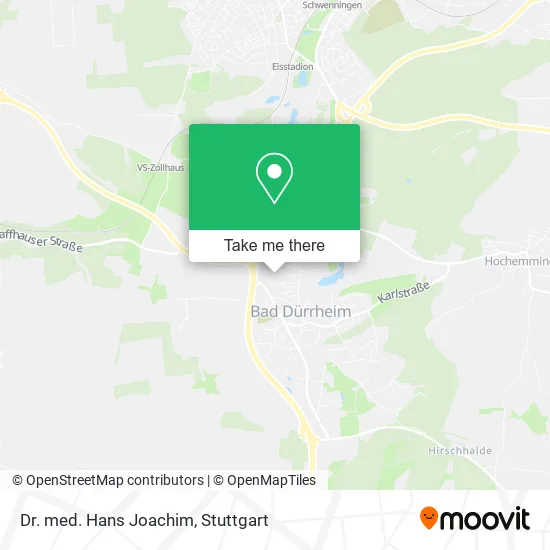 Карта Dr. med. Hans Joachim