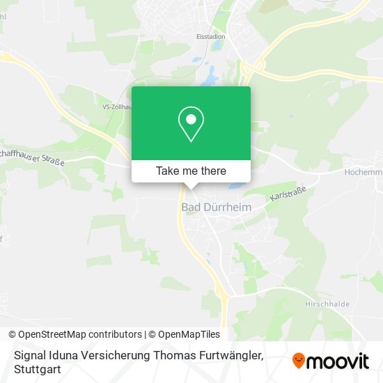Signal Iduna Versicherung Thomas Furtwängler map
