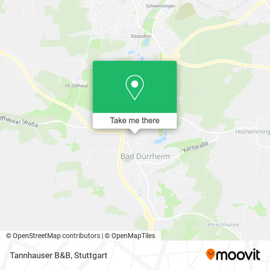 Карта Tannhauser B&B