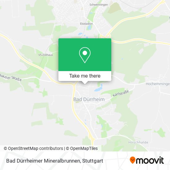 Bad Dürrheimer Mineralbrunnen map