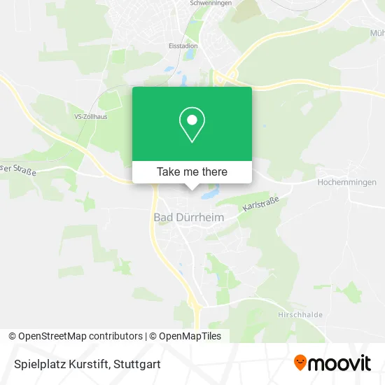 Карта Spielplatz Kurstift