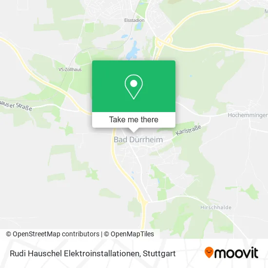 Карта Rudi Hauschel Elektroinstallationen
