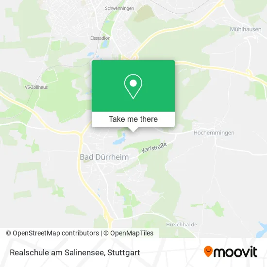 Карта Realschule am Salinensee