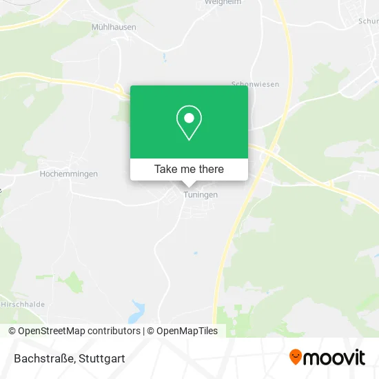 Bachstraße map