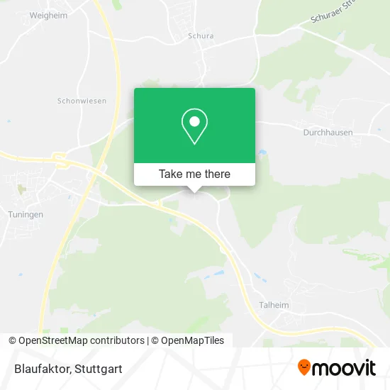 Карта Blaufaktor