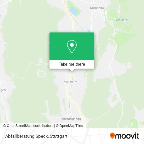 Карта Abfallberatung Speck