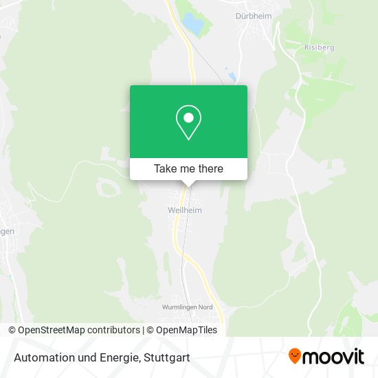 Automation und Energie map